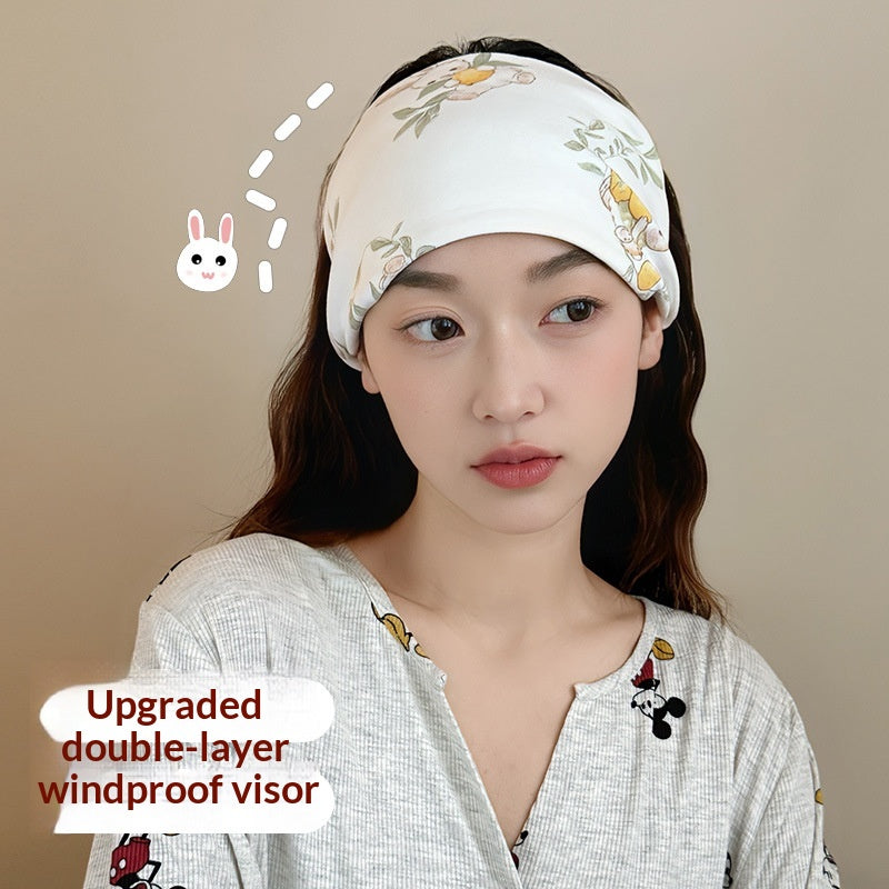 Garde avant en coton pur à double couche et foulard coupe-vent pour enceinte et postpar