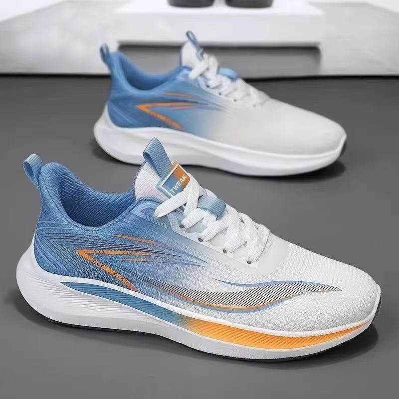 Non-dérapant léger Tendance Breathable Mesh Running and Casual Shoes