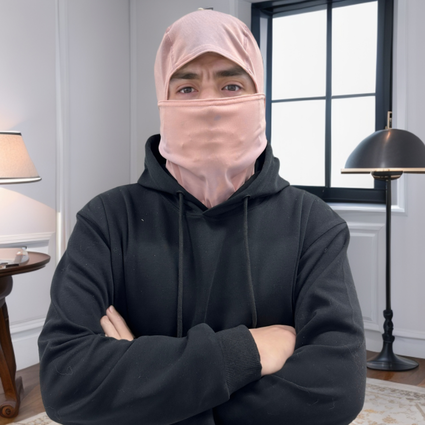 Couverture de la tête et masque de visage