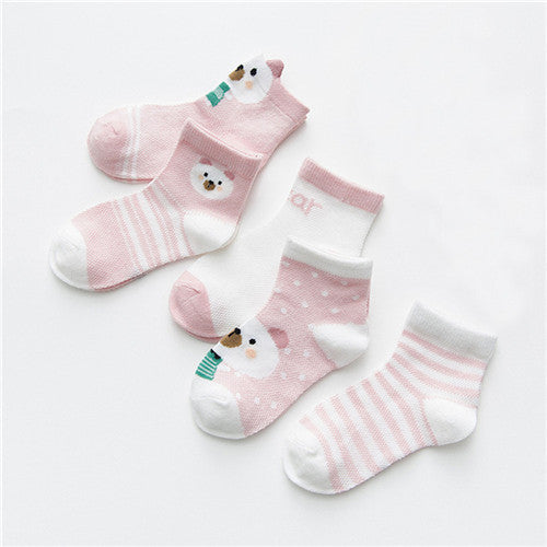 Chaussettes en coton pour garçons et filles