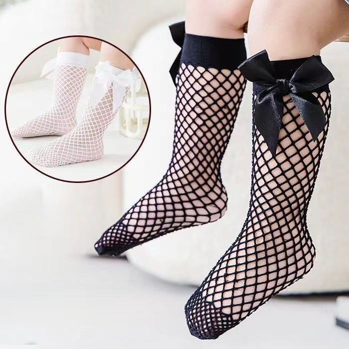 Chaussettes en filet de poisson de taille moyenne