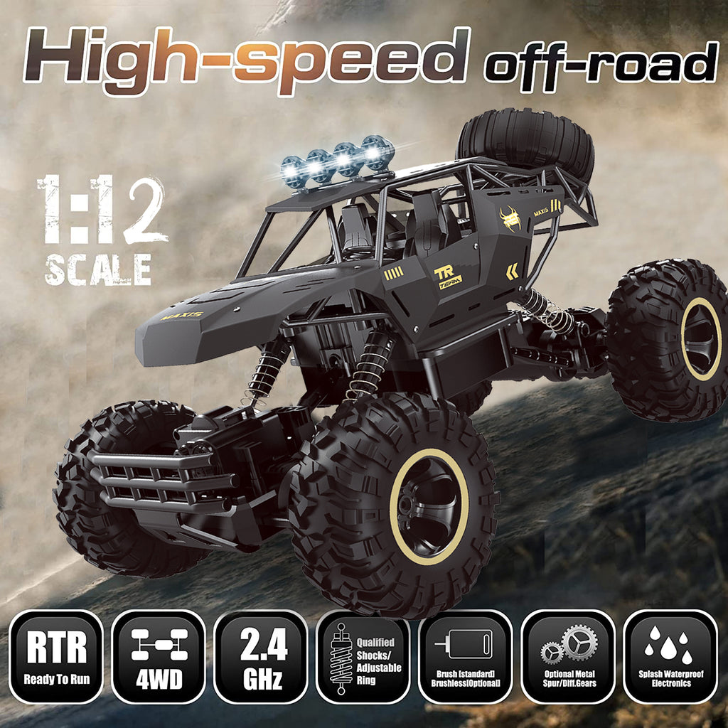 TEMU ne peut pas vendre. UK Rc voiture Rock Crawler rechargeable hors route camion 4WD