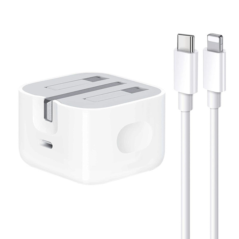 Comprimé de téléphone portable 20W Chargeur British Standard Tête de charge rapide