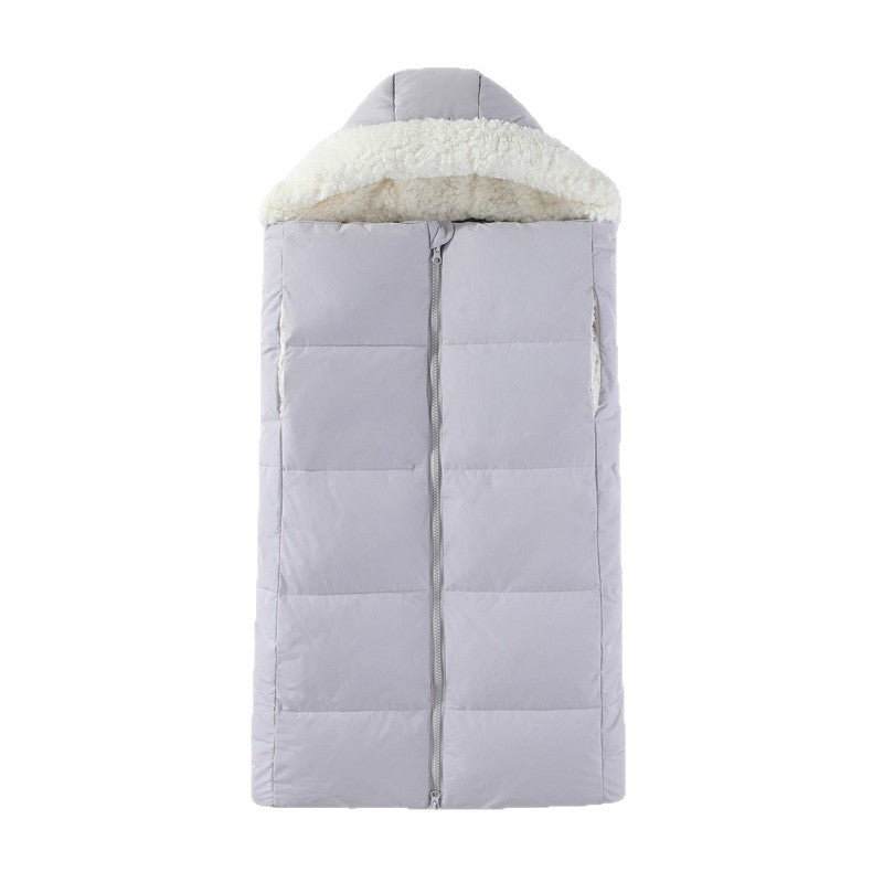 L'automne et l'hiver chaud Épaisseur à capuchon Nouveau-né Swaddle
