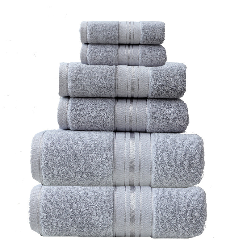 Solid color cotton sateen square bath towel