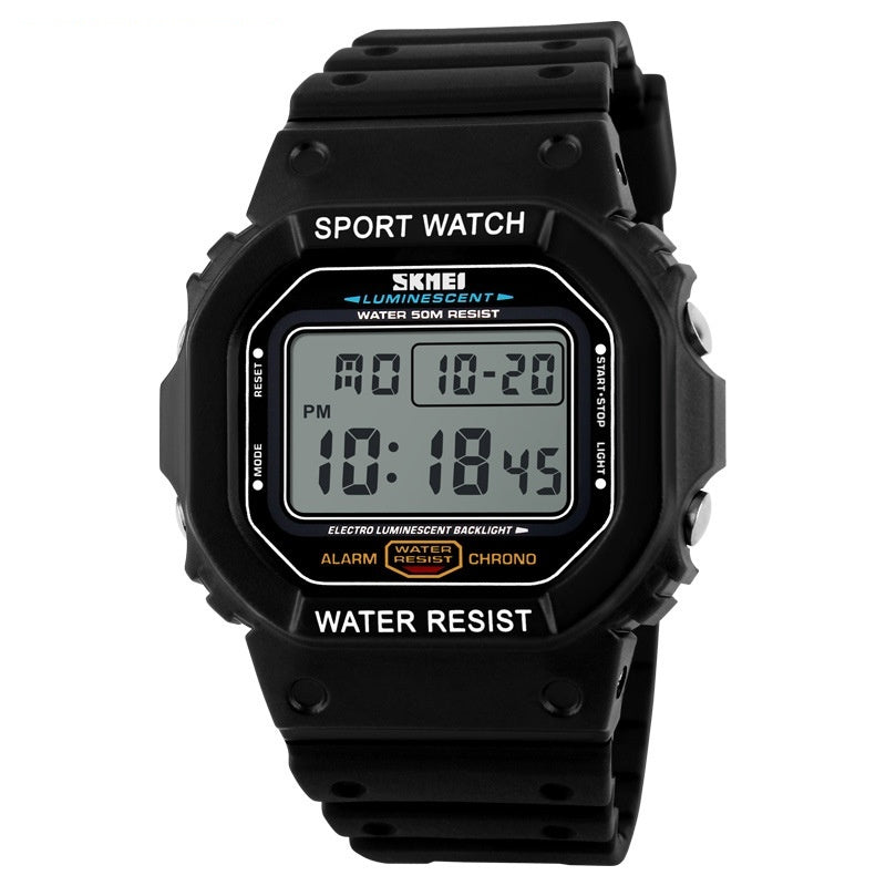 Skmei Factory Ventes directes Imperméable Mode Homme Sports Montre électronique