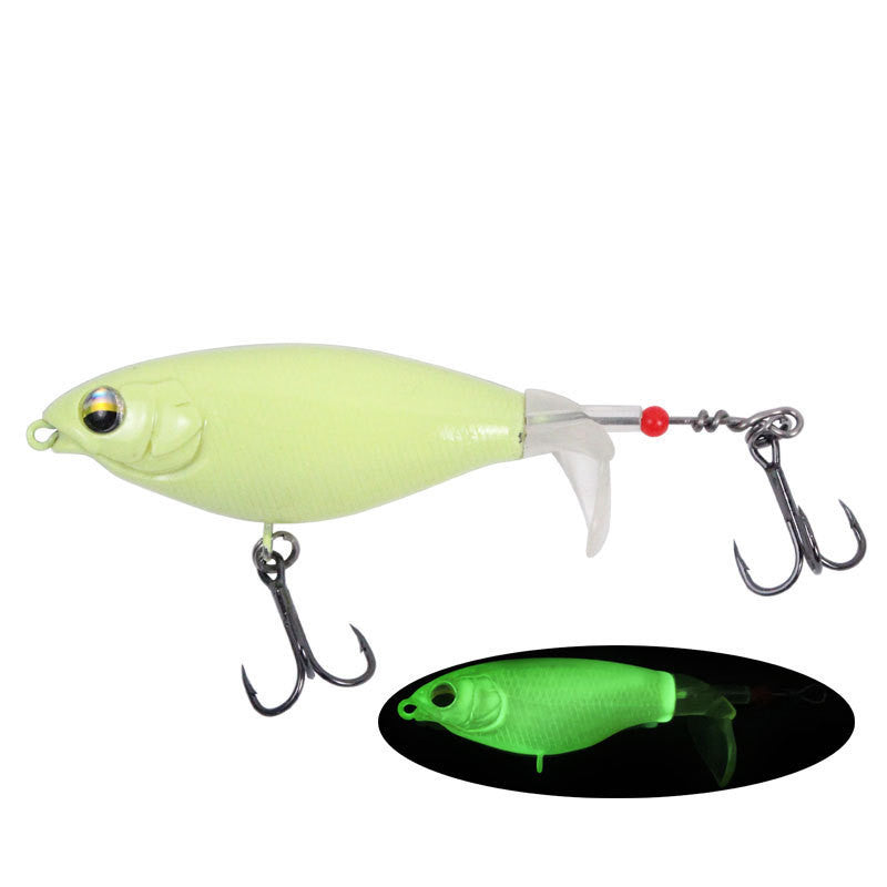 Surface de l'eau Tracteur d'hélices Long-range flottant Crayon d'eau Perche Bionic Fake Bait