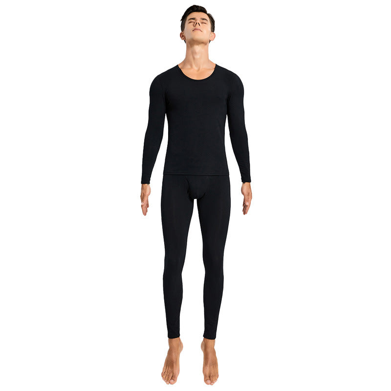 Sous-vêtements thermiques Cotton tricoté Stretchy Vêtements et pantalons d'automne très ajustés