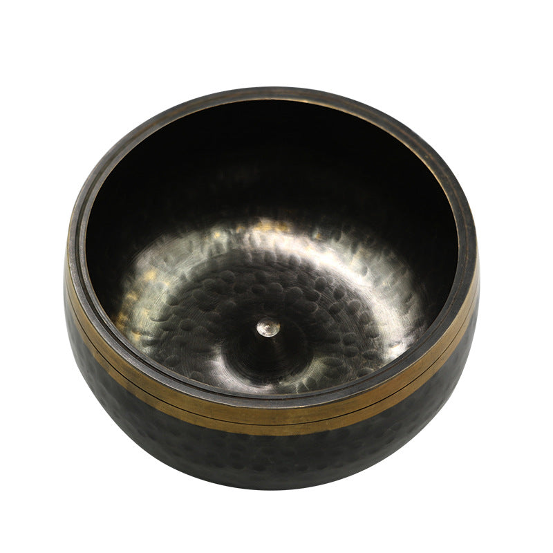 Yoga Méditation Black Gold Buddha Sound Bowl