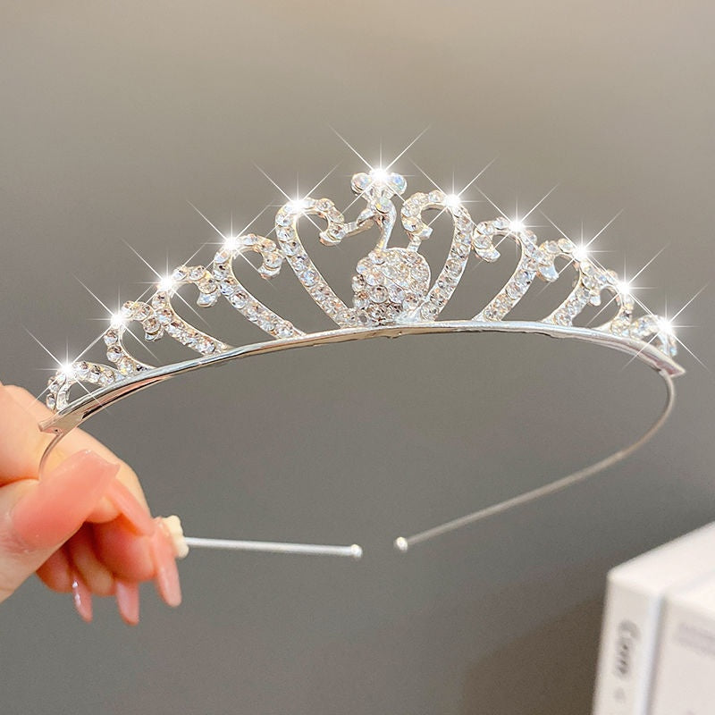 Clip de cheveux princesse couronne pour enfants