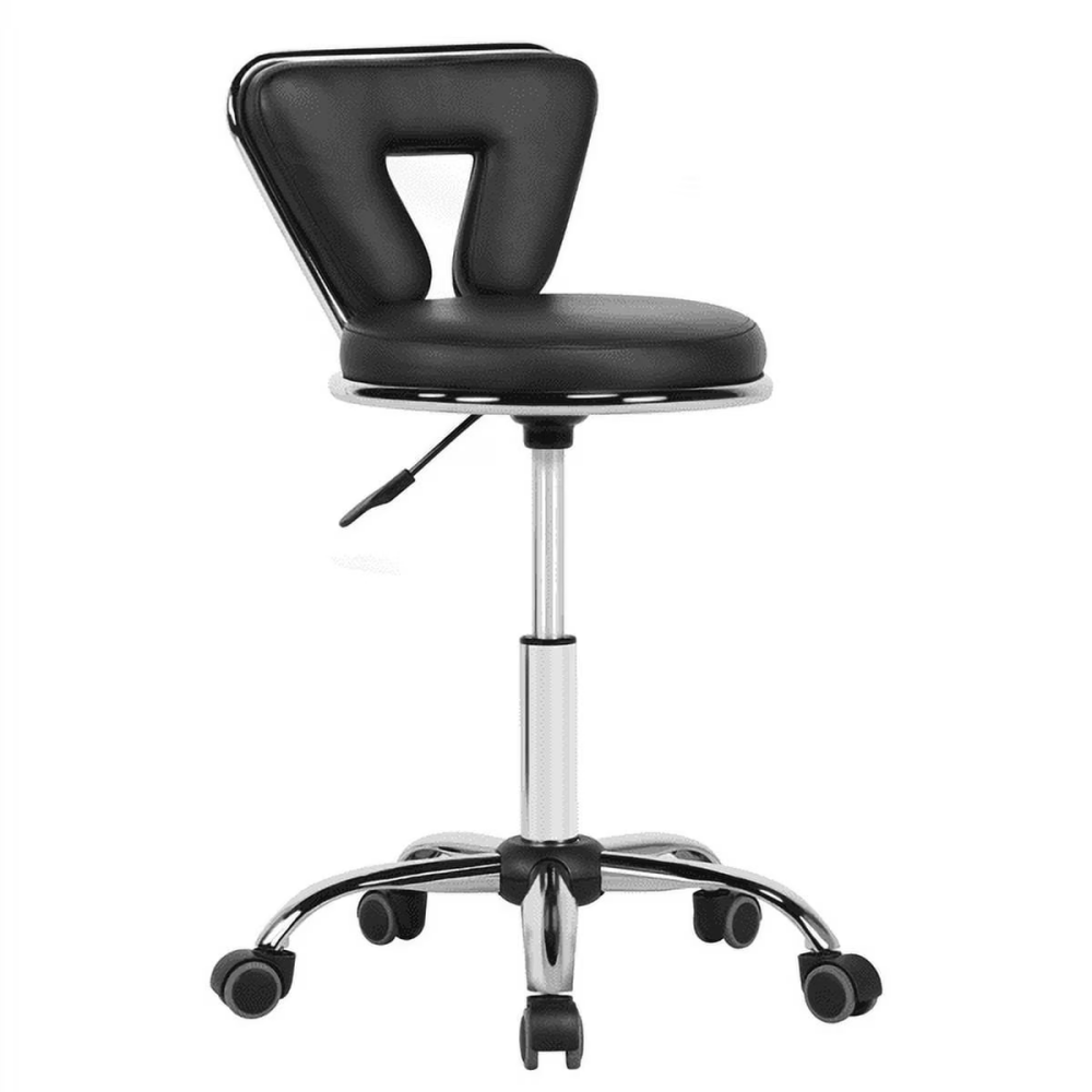Tabouret rotatif et réglable en hauteur avec jambes