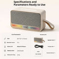 KP-872 Best-Selling Portable Outdoor Bluetooth Speaker Handheld Heavy Bass TF Fente de carte Su