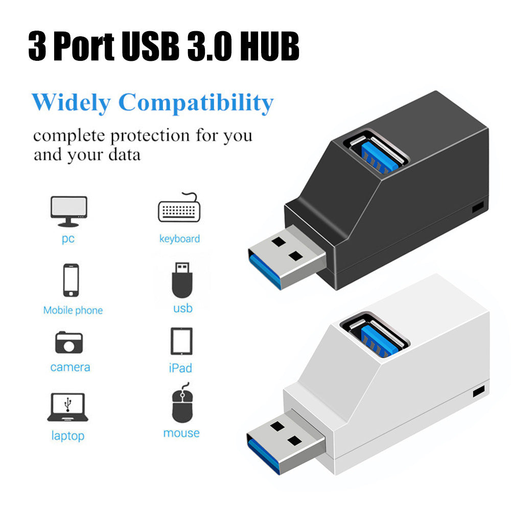 Mini 3 ports USB20 câble séparateur