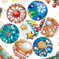 Porte-clés de peinture diamant bricolage - Motif animal