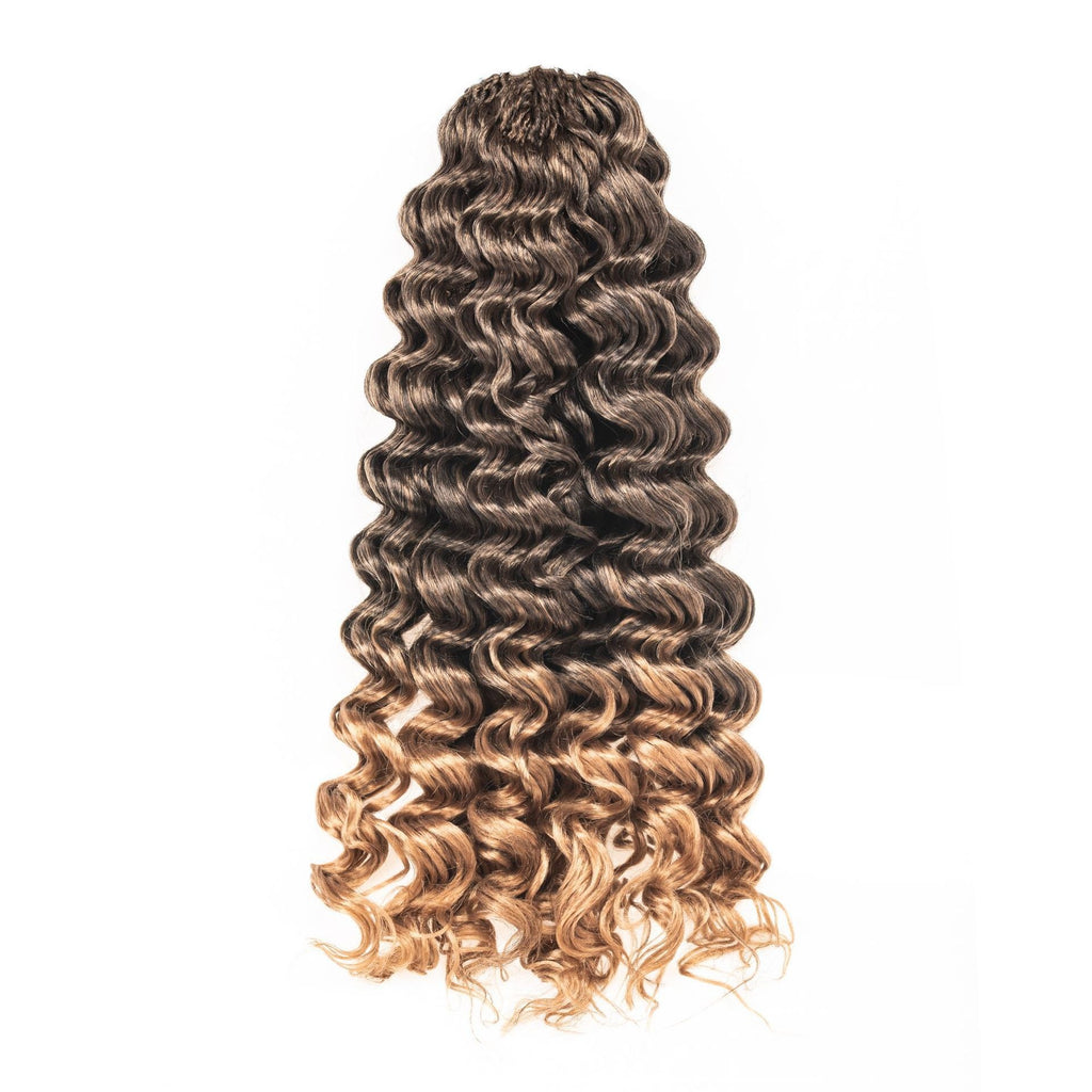 African Curly Hair Dirty Braid Big Wave Ocean Curved Fashion Wig