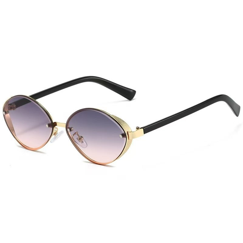 Lunettes de soleil tendance Retro Metal