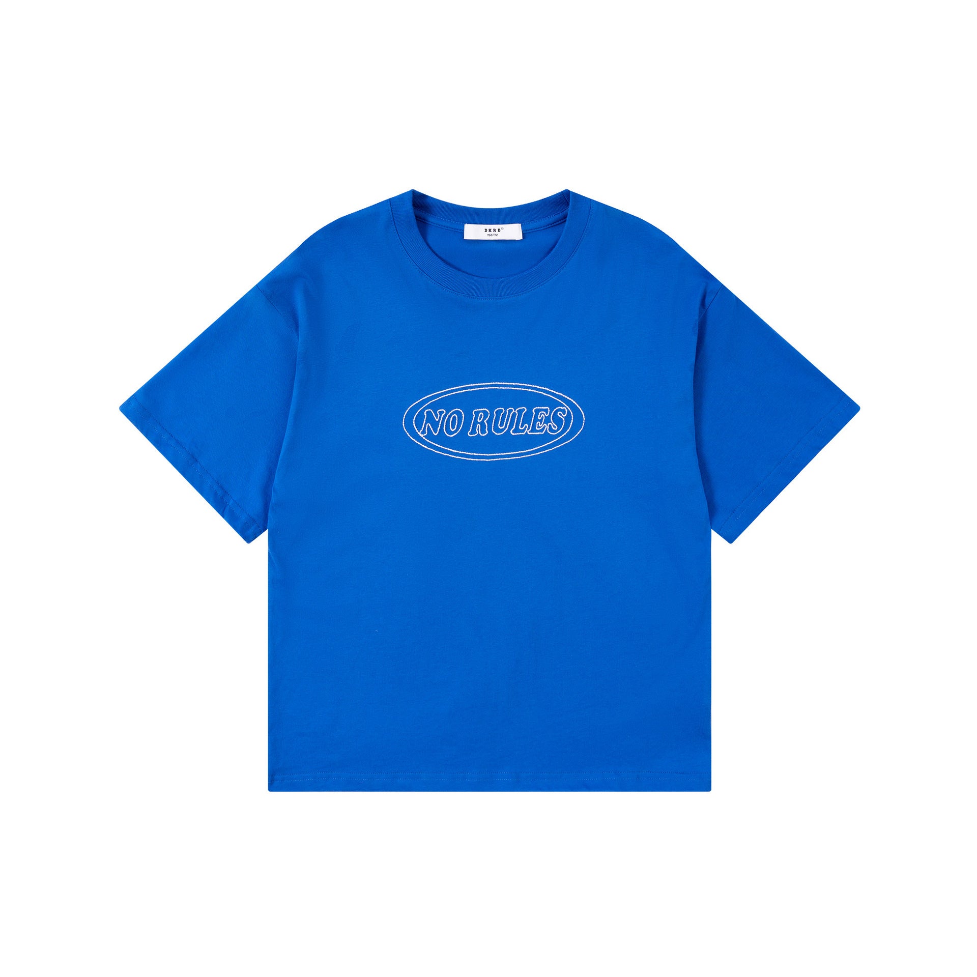 DK Vêtements à manches courtes de style américain brodés rétro pour enfants