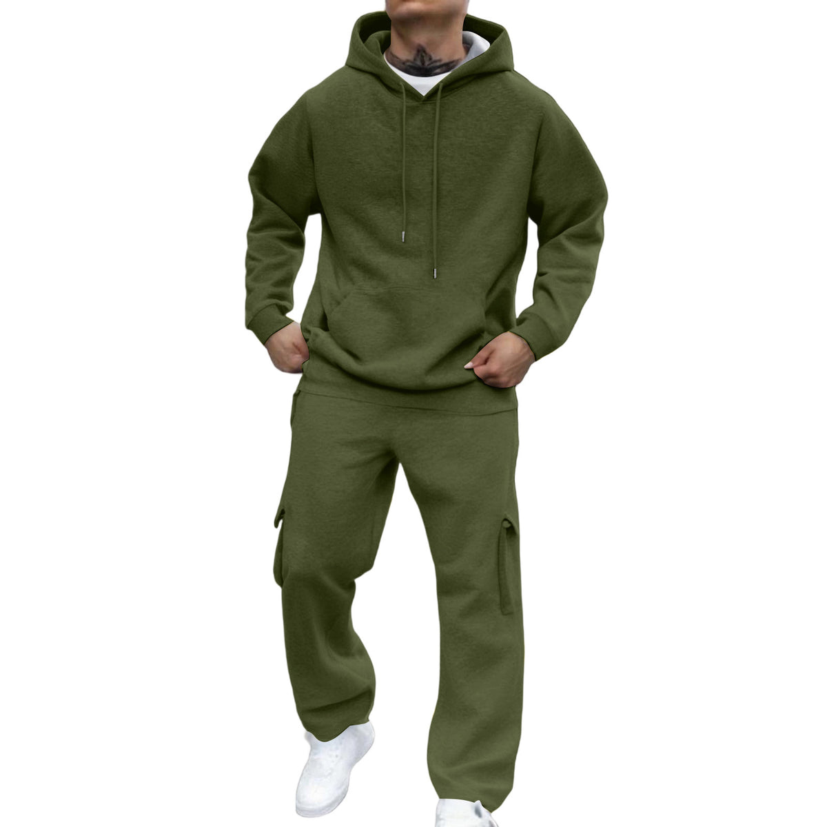 Ensemble de pull à capuche d'automne