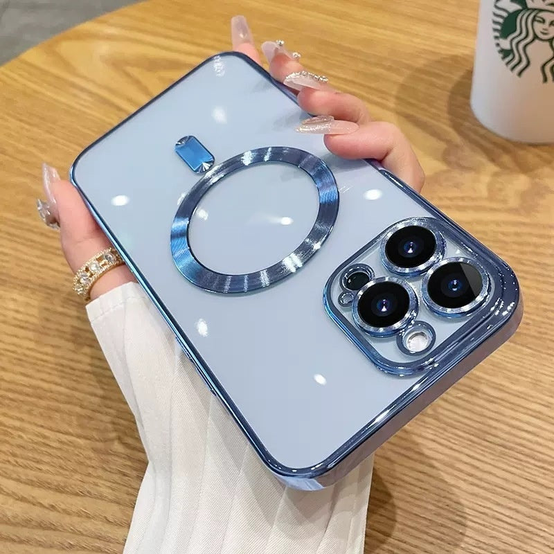 Fashion IMagsafe Magnetic Soft Phone Case