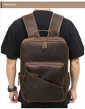 Sac à dos en cuir pour hommes