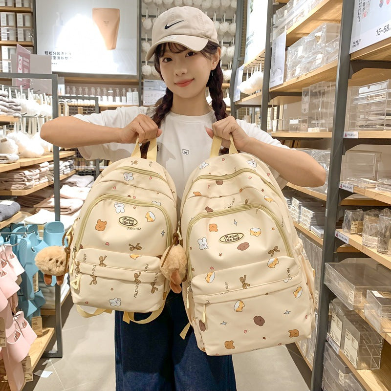 High looks Backpack pour les étudiantes du collège