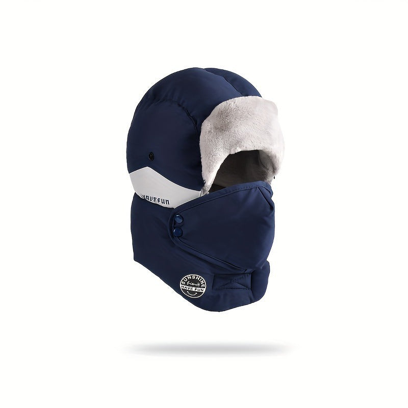 Mode homme Ushanka Outdoor Riding Épaisseur