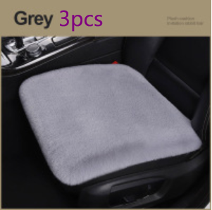 Siège auto En peluche d'hiver Coussin carré monoplace
