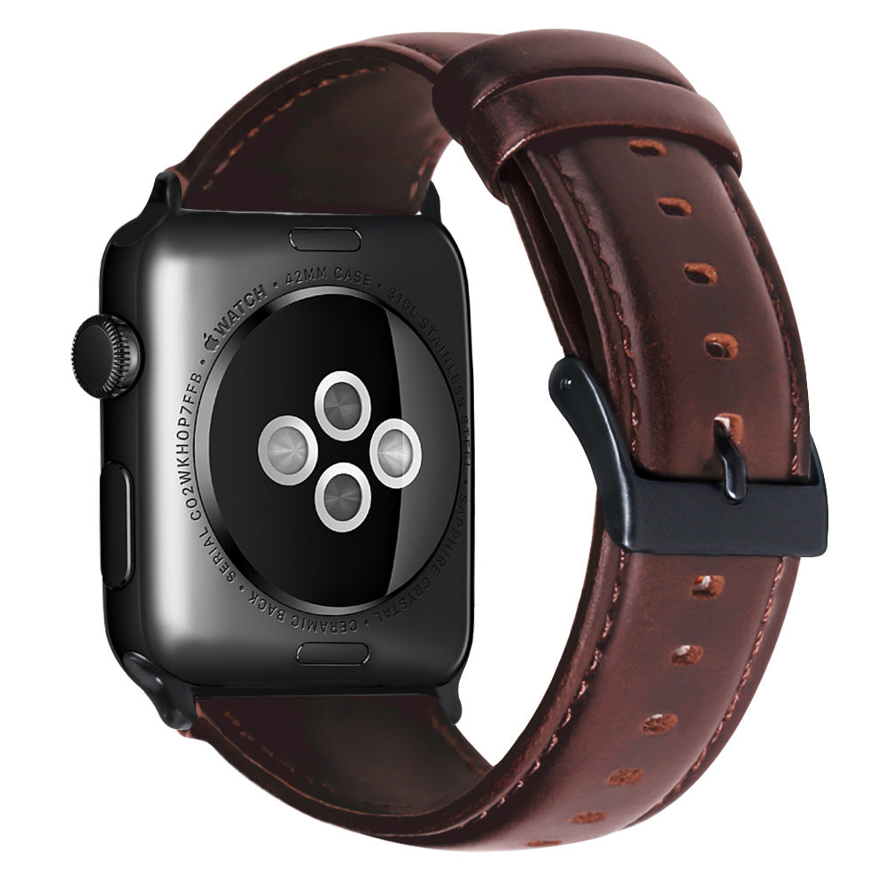 Leisure Business Top Layer Cowhide Bracelet en cuir