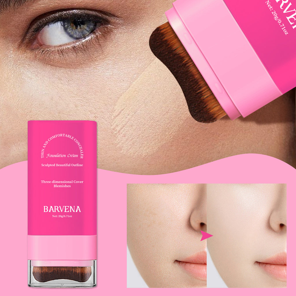 20g Eraser Foundation Stick avec pinceau pour éclaircir la peau