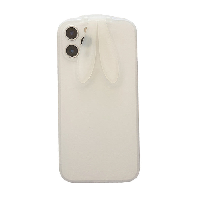 Cas de téléphone anti-goutte créative Bunny Ear Stand