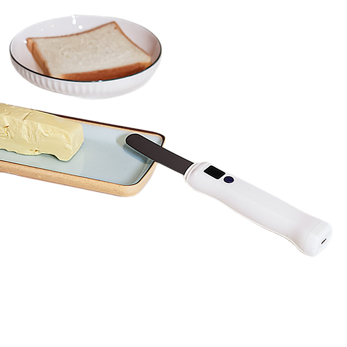 Portable 304 Stainless Steel Butter Warmer Knife