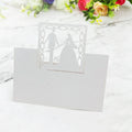 De style européen Siège de mariage tenant les mains Petite carte de table
