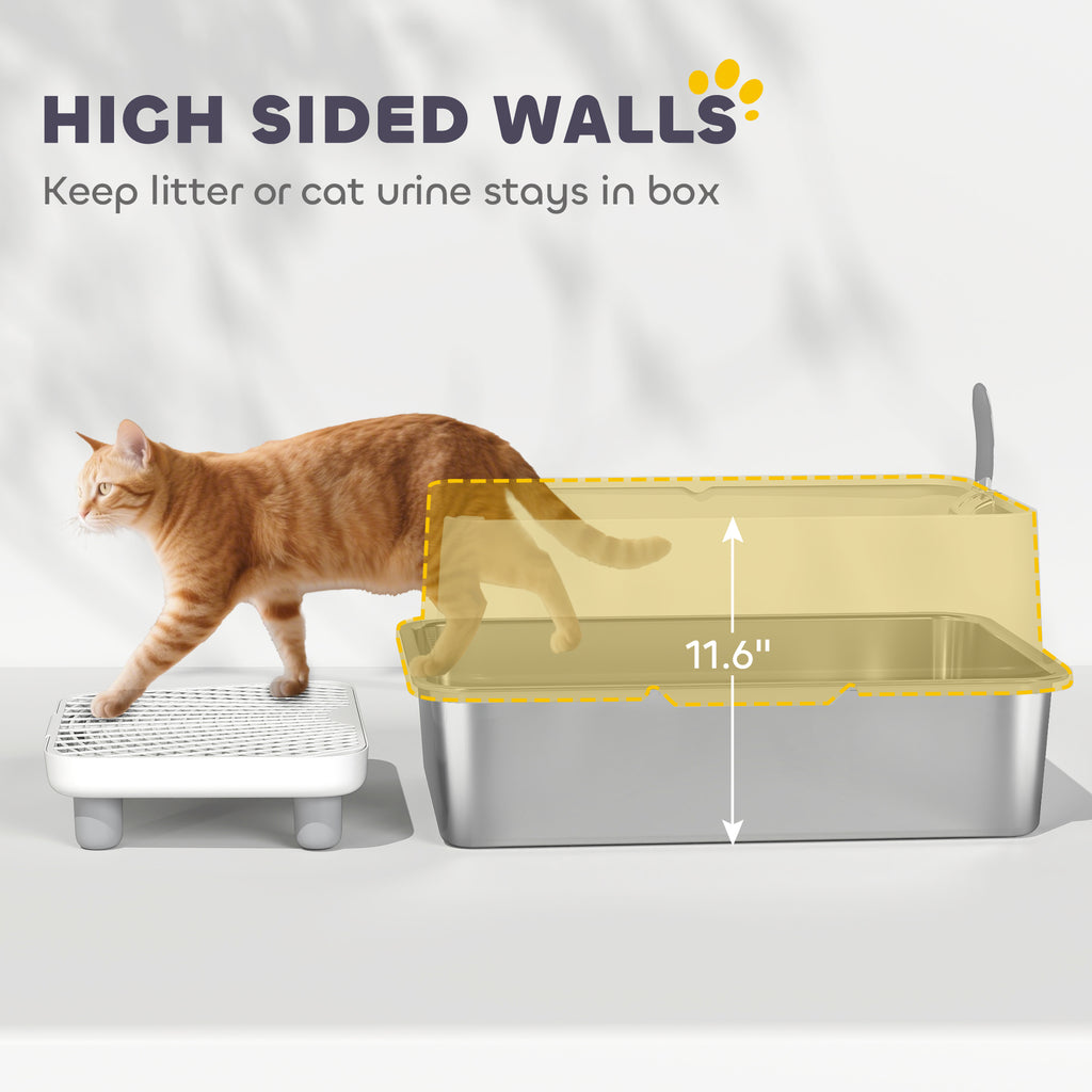 Boîte à litière pour chats