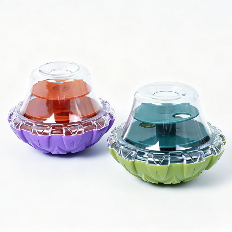 Roly-Poly Cat Food Dispenser Stress Relief Toy