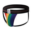 Sous-vêtements de sport pour hommes couleur arc-en-ciel
