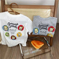 Été Garçons et filles Mode Short Sleeve T-shirt