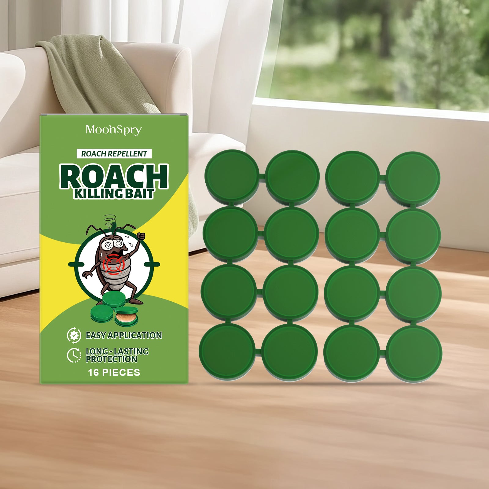 Stickers Aile de cafard 16pcs-1box