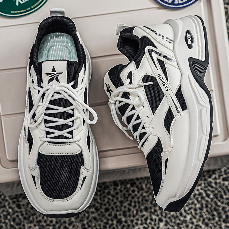 Été Hommes Épaisseur de semelle Hauteur croissant Sneakers