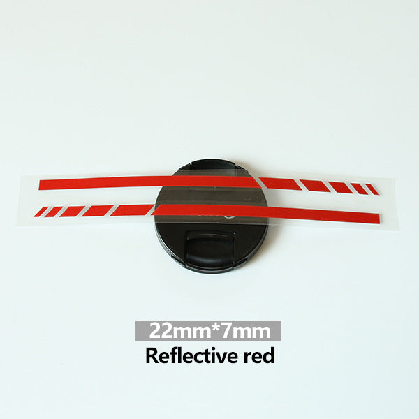 Sticker de voiture côté miroir rayé
