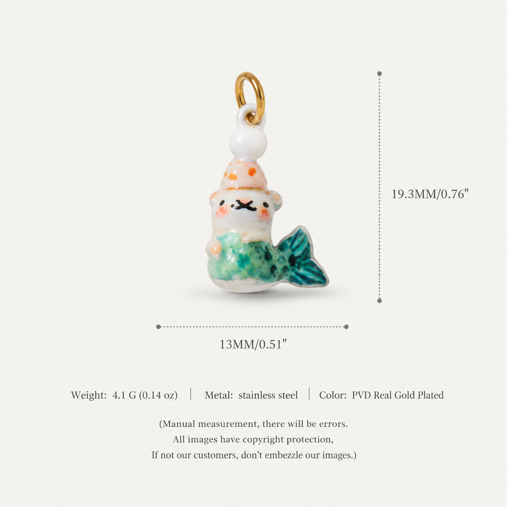 Puppy d'animaux série Zircon pendentif