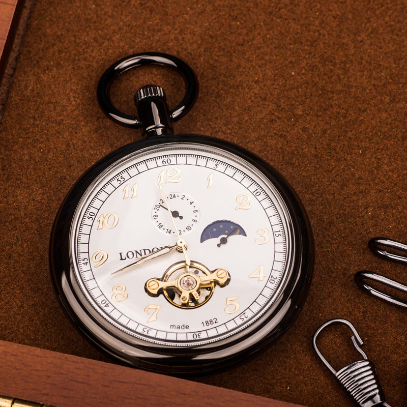 Montre de poche mécanique Starry Sky