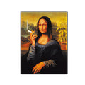 Affiche de toile d'art modèle Mona Lisa