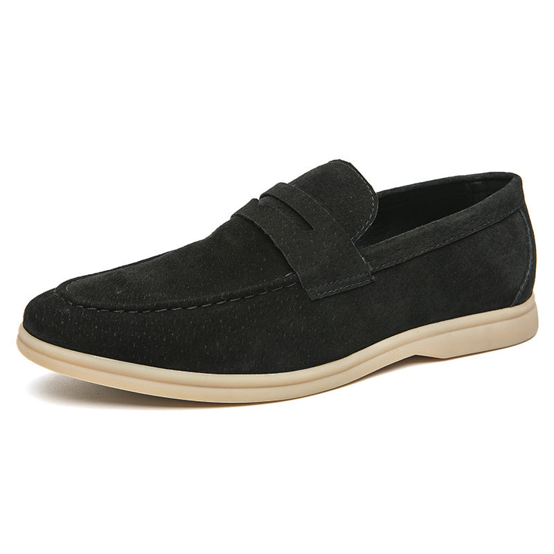 Hommes Plus Taille Mode Simple Forme Chaussures en cuir d'affaires