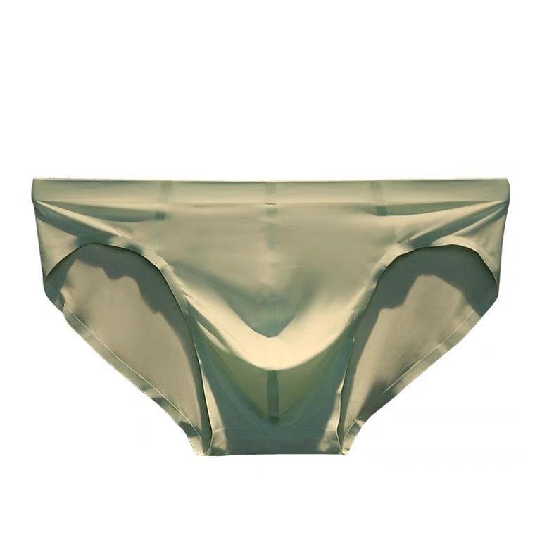 Slips Ice Silk sans couture pour hommes