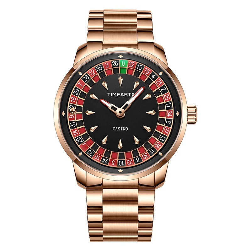 Montre Quartz à ceinture étanche à lumière unique