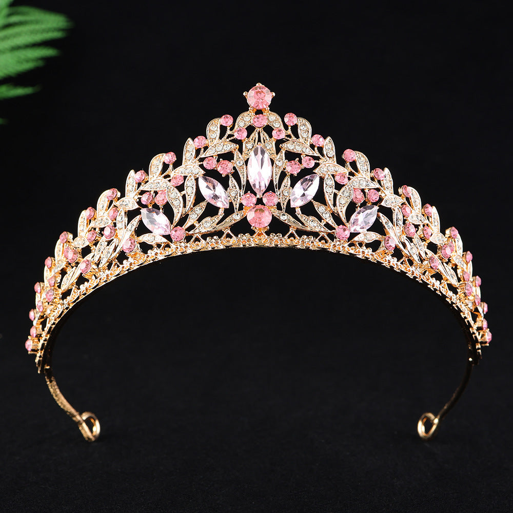 Alliage Strass Princesse Anniversaire Couronne Photo Studio Cheveux Accessoire