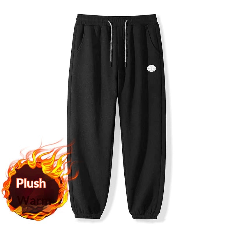 Sweatpants structurés en gaufres pour le port occasionnel et sportif