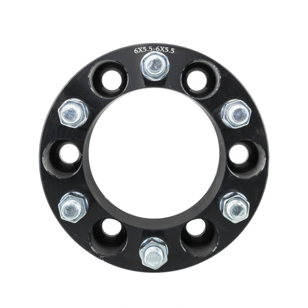 4pc 2inch 6x5.5 6x139,7 Escaliers de roue noir 108mm 14x1.5 Studs pour Chevy & GMC