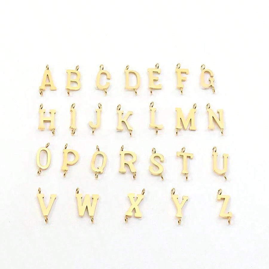 Cadeau Anklet simple initial pour les filles et les amis