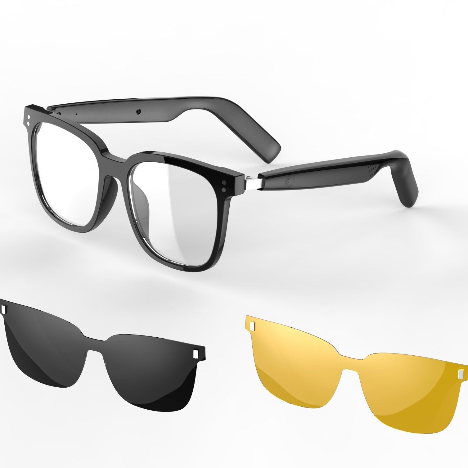 KP-Y102 Smart Glass Day Night Use Air Conduction Waterproof Sweatproof 3-en-1 Fonctionnel
